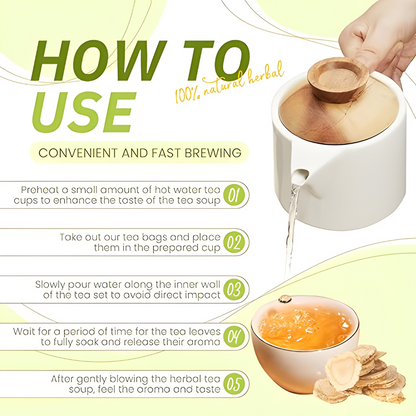 Ginseng Five Treasure Tea